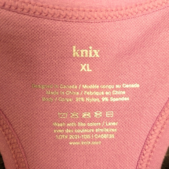 Knix Good To Go High Neck Seamless Bra - Picture 3 of 5